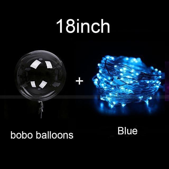 16ft Led String Clear Reusable Led Balloon Decorations for Wedding Birthday Christmas - If you say i do