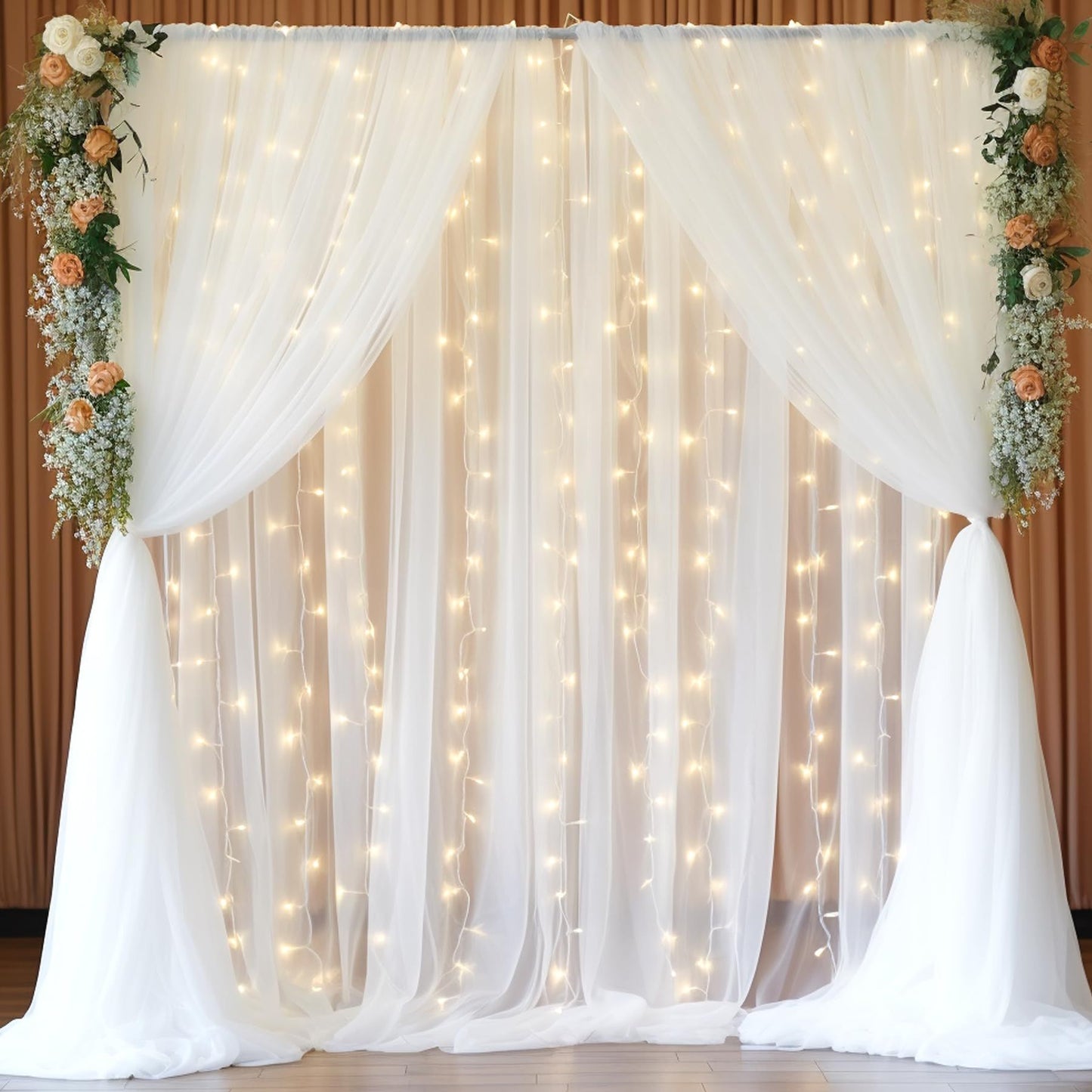 Curtain Lights with Remote, Curtain String Lights for Party