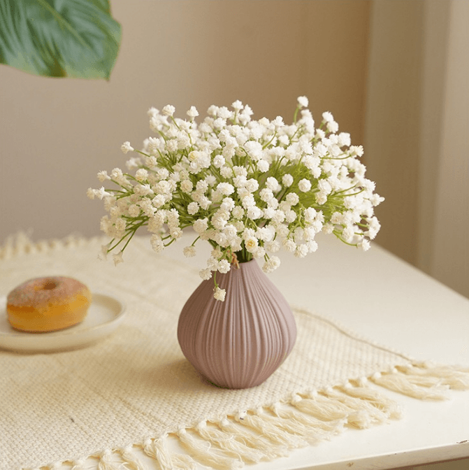 6 Bunches Babys Breath Artificial Flowers 3 Branches/bunch
