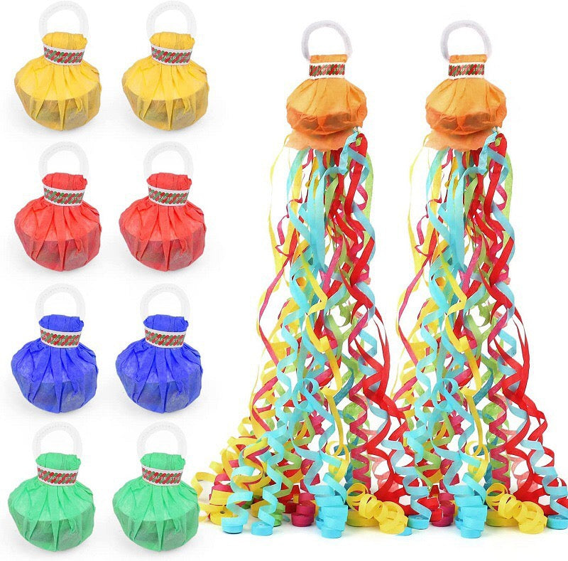 10pcs Party Paper Throw Streamer