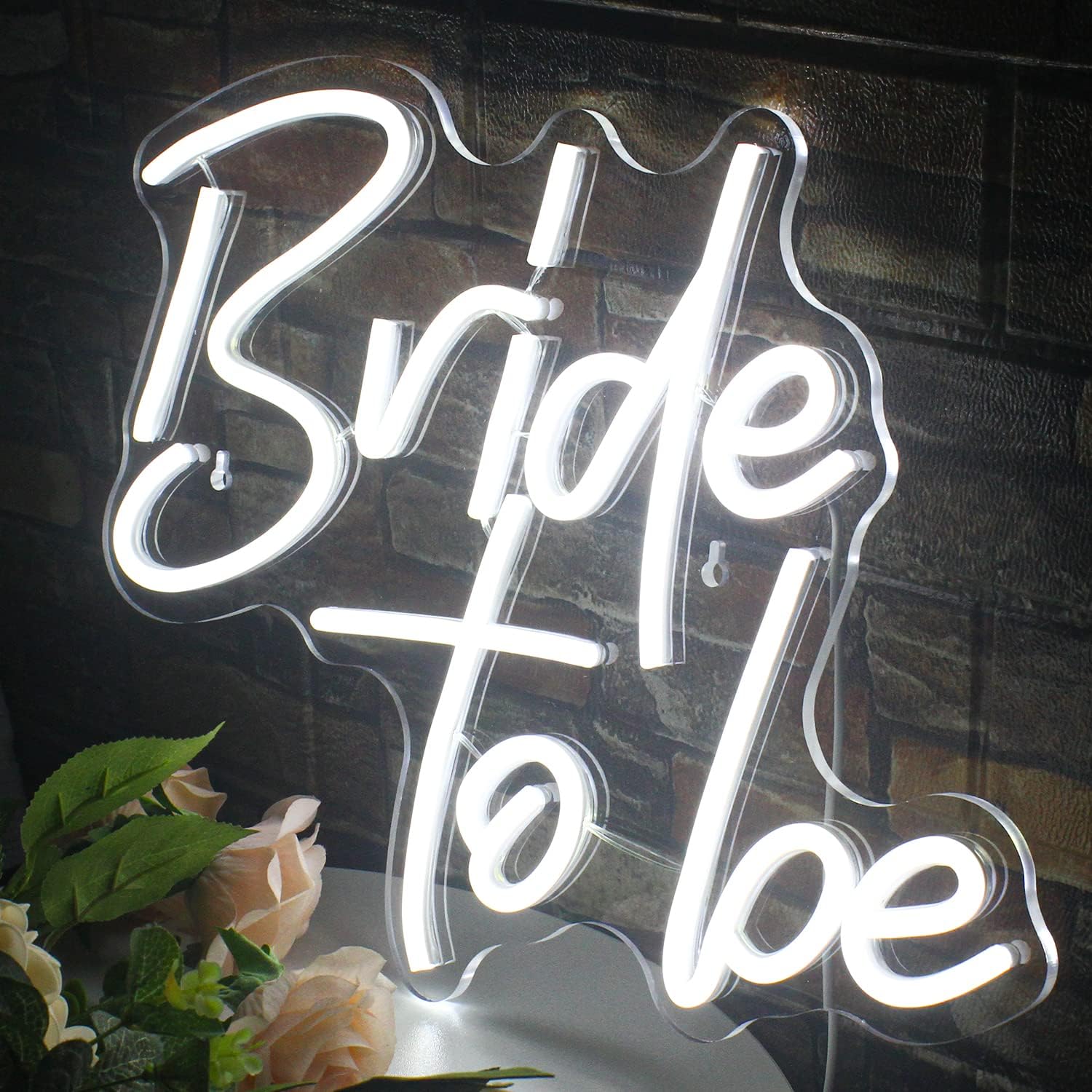 Bride to store be neon sign