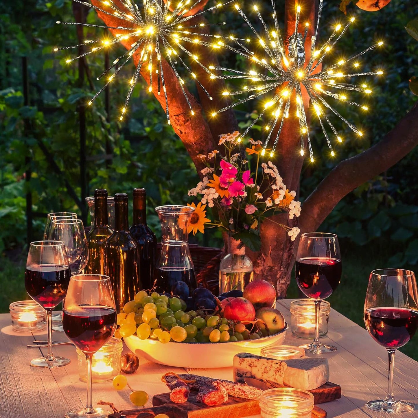 Christmas Led Sparkle Ball / Starburst Light Lighted Ball / LED Firework Lights