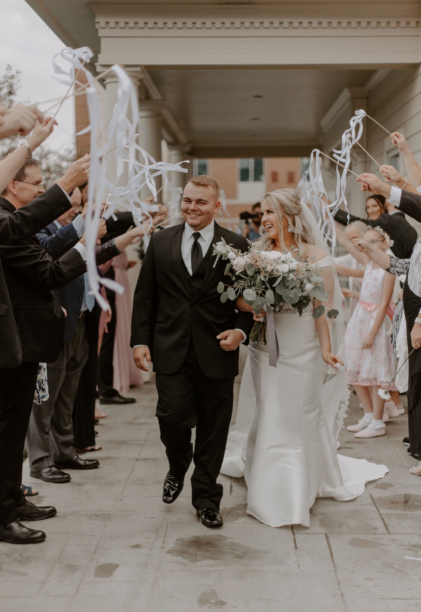 Elegant Wedding Ribbon Wands with Bells / Handmade & Fully Customizable
