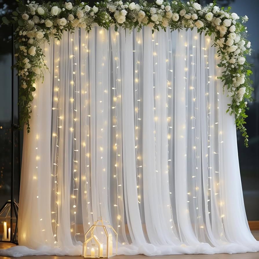 Curtain Lights Fairy String Twinkle Lights for Indoor Wall Decorations