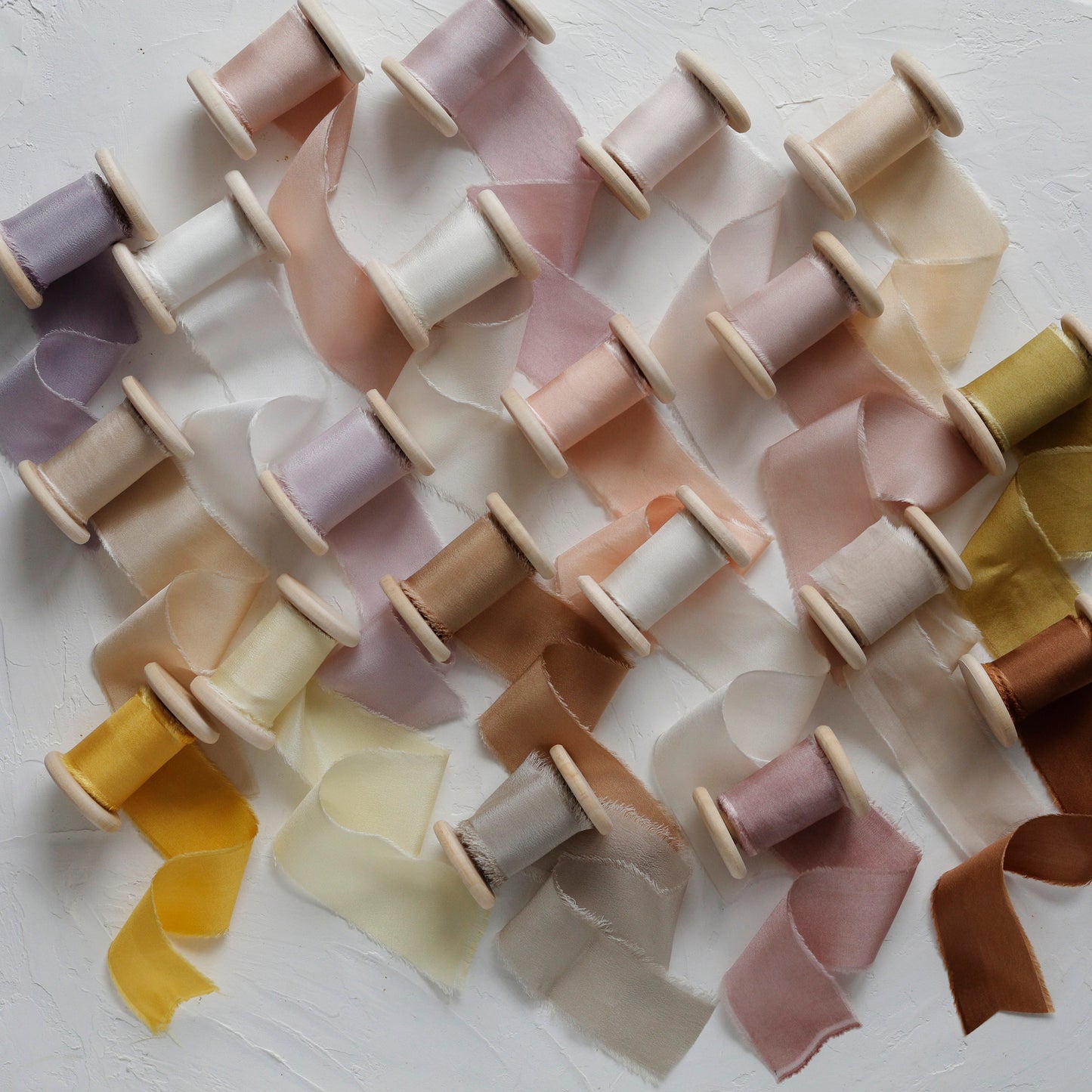 Silk Ribbon: Hand Dyed Ribbon for Wedding Decor