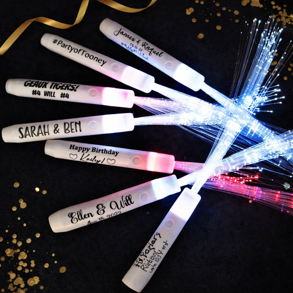 Great Alternative To Sparklers,Led Wedding Reception Send Off Ideas