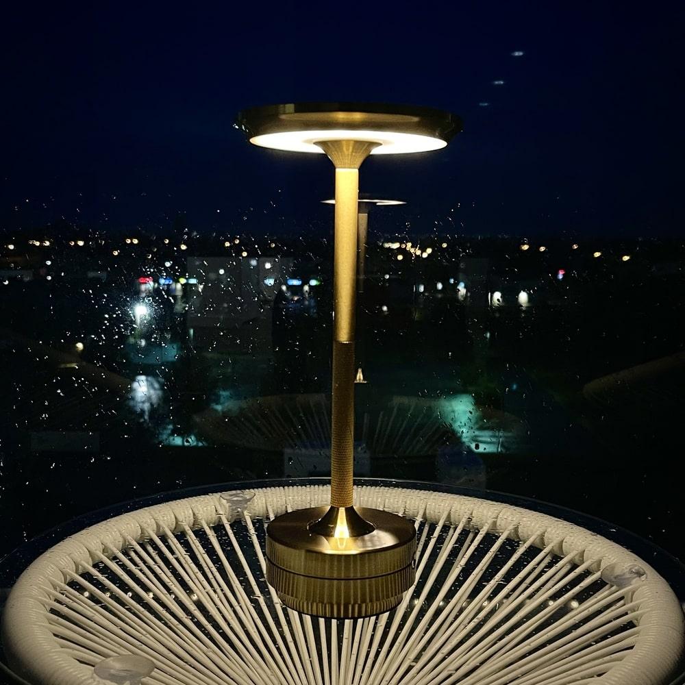 Metallic Cordless Table Lamp - Decotree.co Online Shop