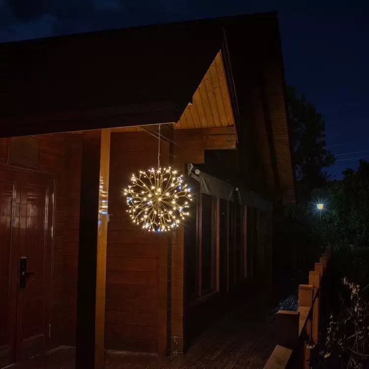 Christmas Led Sparkle Ball / Starburst Light Lighted Ball / LED Firework Lights