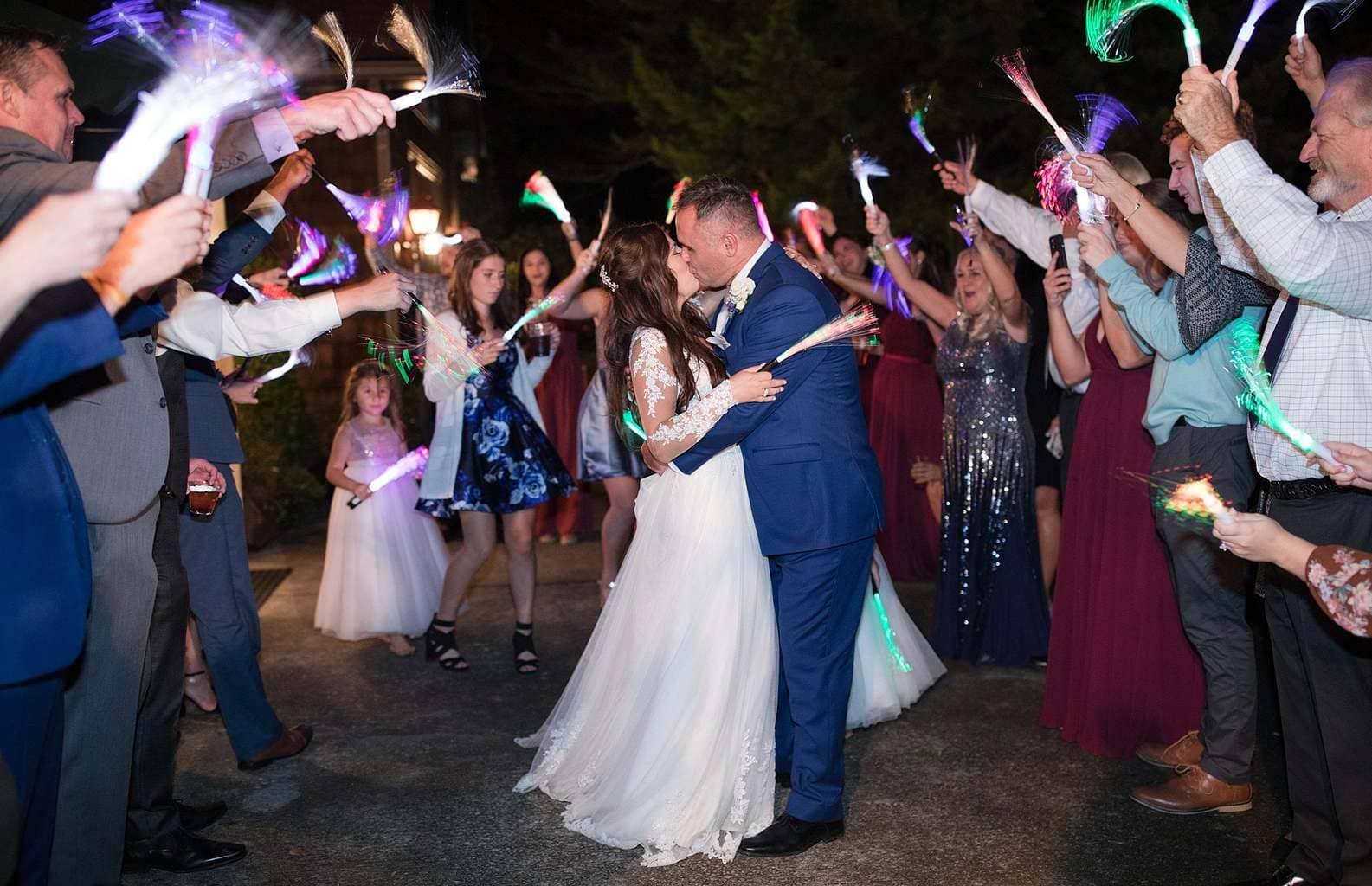 No Sparklers? Great Alternative To Wedding Sparklers, Wedding Receptio ...