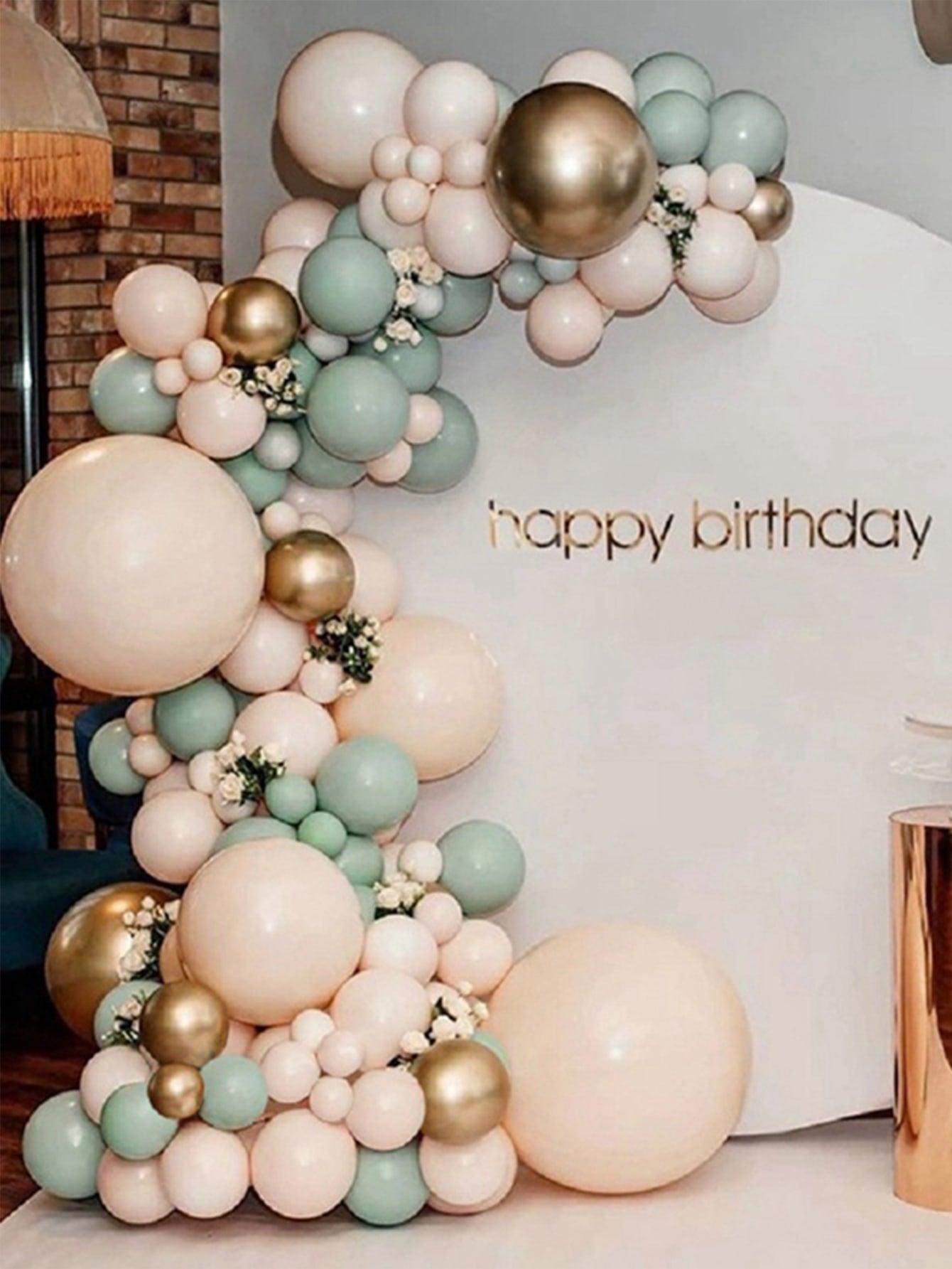 134pcs Birthday Decorative Balloon Garland - If you say i do