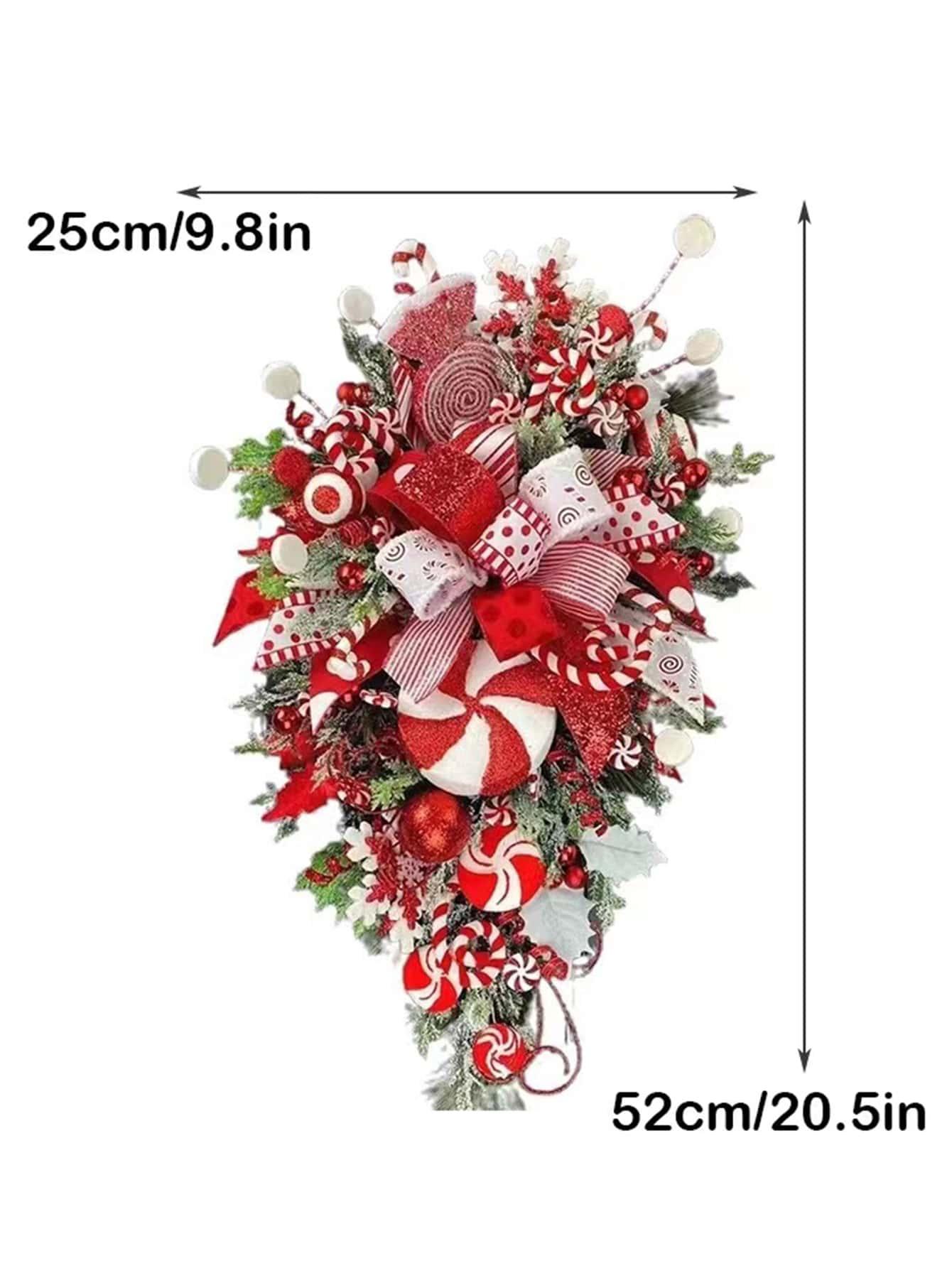 1pc Christmas Wreath Decoration - If you say i do