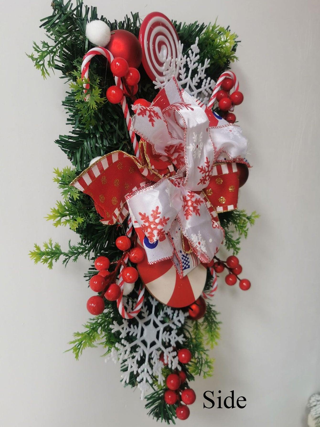 1pc Christmas Wreath Decoration - If you say i do