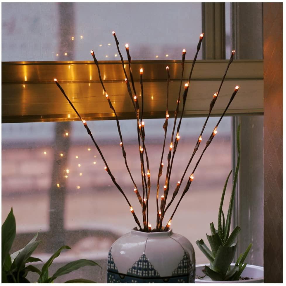 2 Sets LED Decorative Twig Lights - If you say i do