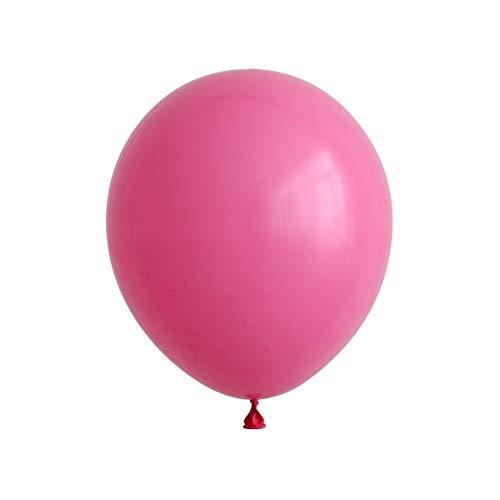 Hot Pink Balloon Garland Arch Kit, 140Pcs Pink Rose Gold Chrome Balloo ...