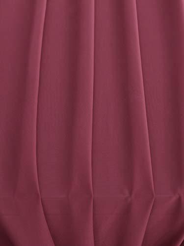10ft Burgundy Chiffon Table Runner 28x120 Inches Romantic Wedding Runner Sheer Bridal Party Decorations - If you say i do