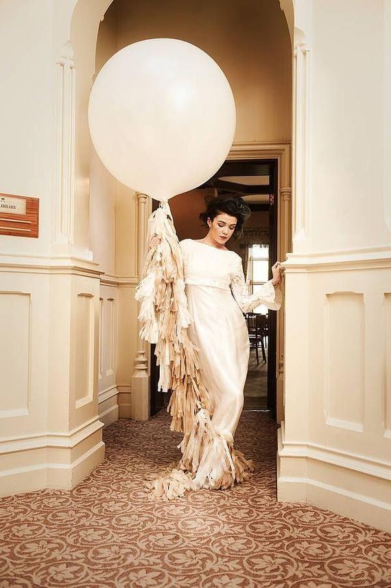 36in Giant Balloon, Jumbo Balloon with Tassels for Wedding Party Event Birthday Decorations(10 Pack) - If you say i do