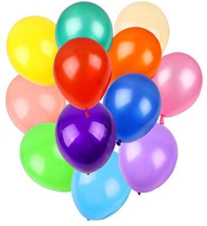 120 Assorted Color Balloons 12 Inches 12 Kinds of Rainbow Party Latex Balloons for Birthday Party - If you say i do