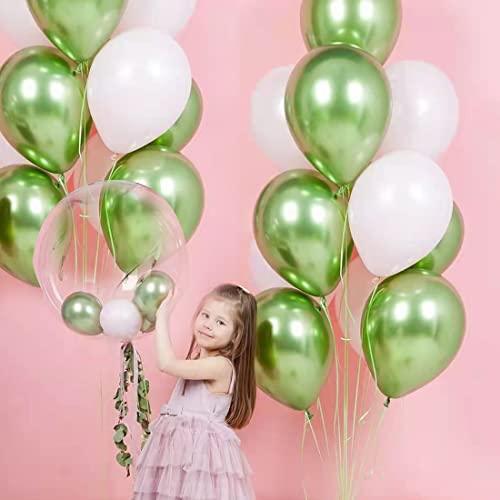 Sage Balloons Matte Olive Green Cream Nude Neutral Garland Kit Arch Baby Shower Party Decorations Decor 10 Inch 12 Inch - If you say i do