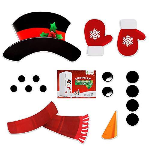Santa Hat Magnets Christmas Funny Flexible Magnets Christmas Fridge Decor 