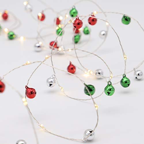 Christmas String Lights 10ft 60 LEDs 60 Jingle Bells Copper Wire with Remote Control for Winter Festival Christmas Eve - If you say i do