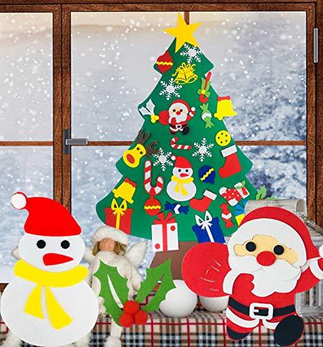 Kids DIY Felt Christmas Tree with 30pcs Set Wall Hanging Detachable Or – If  you say i do