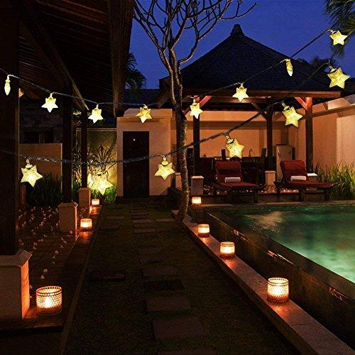 100 LED Star String Lights, Plug in Fairy String Lights Waterproof, Extendable for Indoor, Outdoor, Wedding Party, Christmas Tree - If you say i do