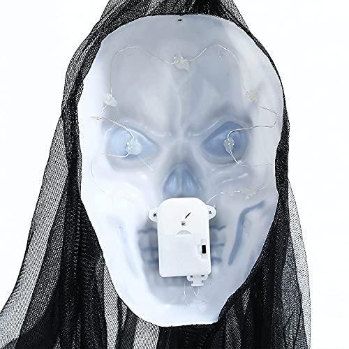 10.8ft Halloween Ghost Hanging Decorations Scary Creepy Halloween Wall Decorations for Indoor/Outdoor Decor - If you say i do