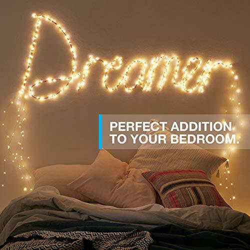 Starry Fairy Lights, String Lights, 66FT, 200 LEDs, Bedroom Decor, Wall Decor, USB Powered, Bendable Copper Twinkle Lights - If you say i do