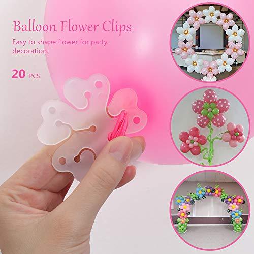 Balloon Decorating Strip Kit for Arch Garland 32Ft Balloon Tape Strip, 2 Pcs Tying Tool, 200 Dot Glue, 20 Ballon Flower Clip - If you say i do