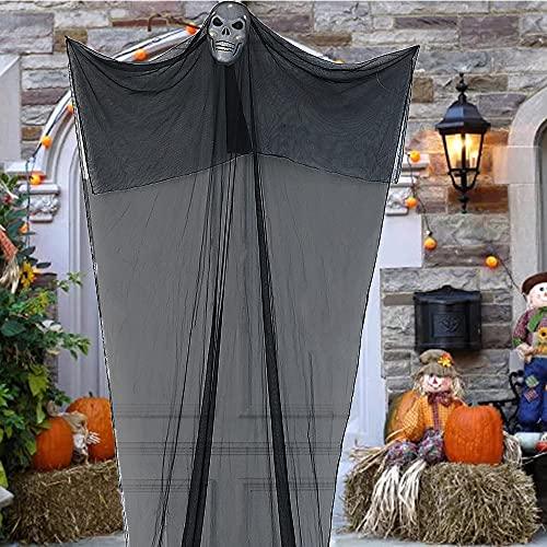 10.8ft Halloween Ghost Hanging Decorations Scary Creepy Halloween Wall Decorations for Indoor/Outdoor Decor - If you say i do
