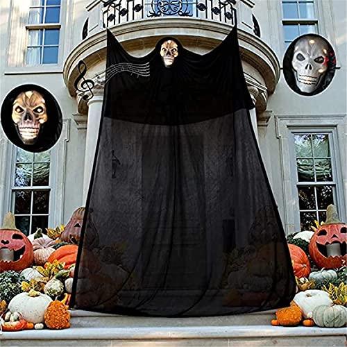 10.8ft Halloween Ghost Hanging Decorations Scary Creepy Halloween Wall Decorations for Indoor/Outdoor Decor - If you say i do