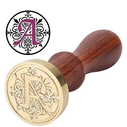 Custom Initial Alphabet Vintage Retro Classic Sealing Wax Seal