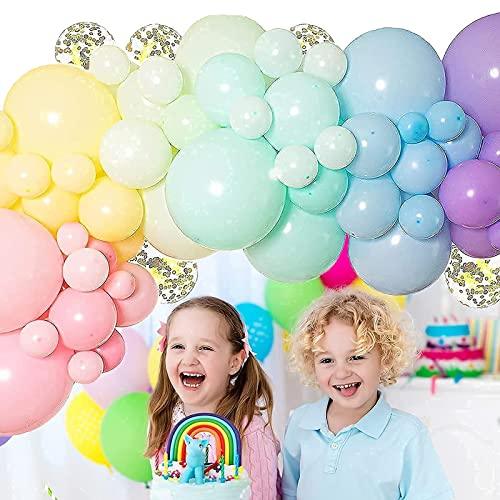 122 Pcs Pastel Balloon Garland Kit, Balloon Arch Kit,5'' 18'' inch Mac – If  you say i do