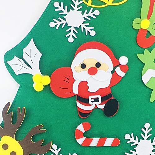 Kids DIY Felt Christmas Tree with 30pcs Set Wall Hanging Detachable Or – If  you say i do