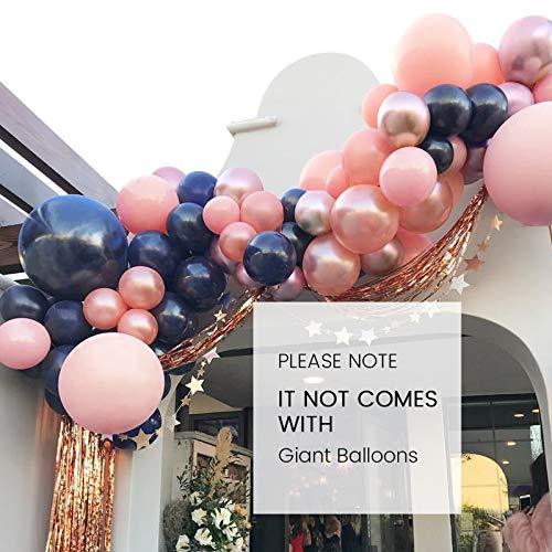 Gender Reveal Decorations Balloon Garland Kit 115 Pcs Navy Blue Pink Balloon Arch - If you say i do