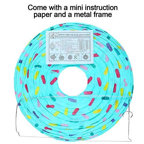 6 Pieces Donut Party Hanging Paper Lanterns Baby Shower Donut Lanterns for Baby Shower Kids Birthday Party - If you say i do