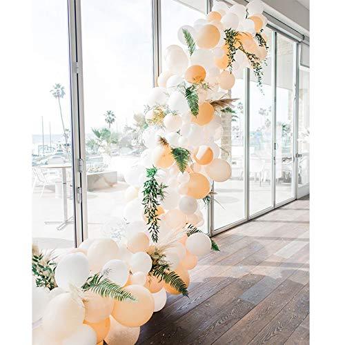 Blush Balloon Garland Arch Kit 125 Pcs 10 Inch Peach Balloons Party Balloons for Wedding Party Bridal Shower Baby Shower - If you say i do