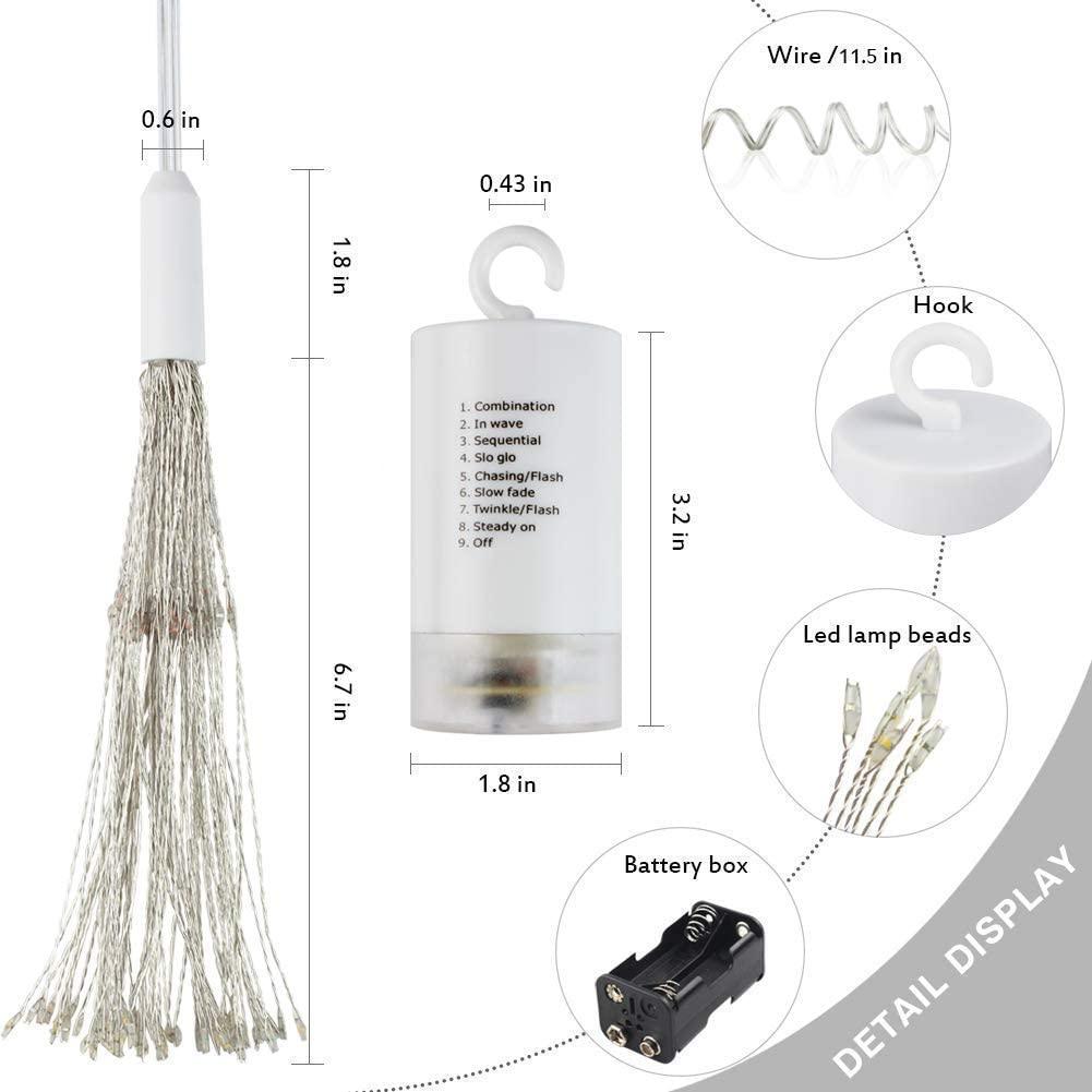 8 Modes Dimmable String Fairy Lights, Outdoor String Lights - If you say i do