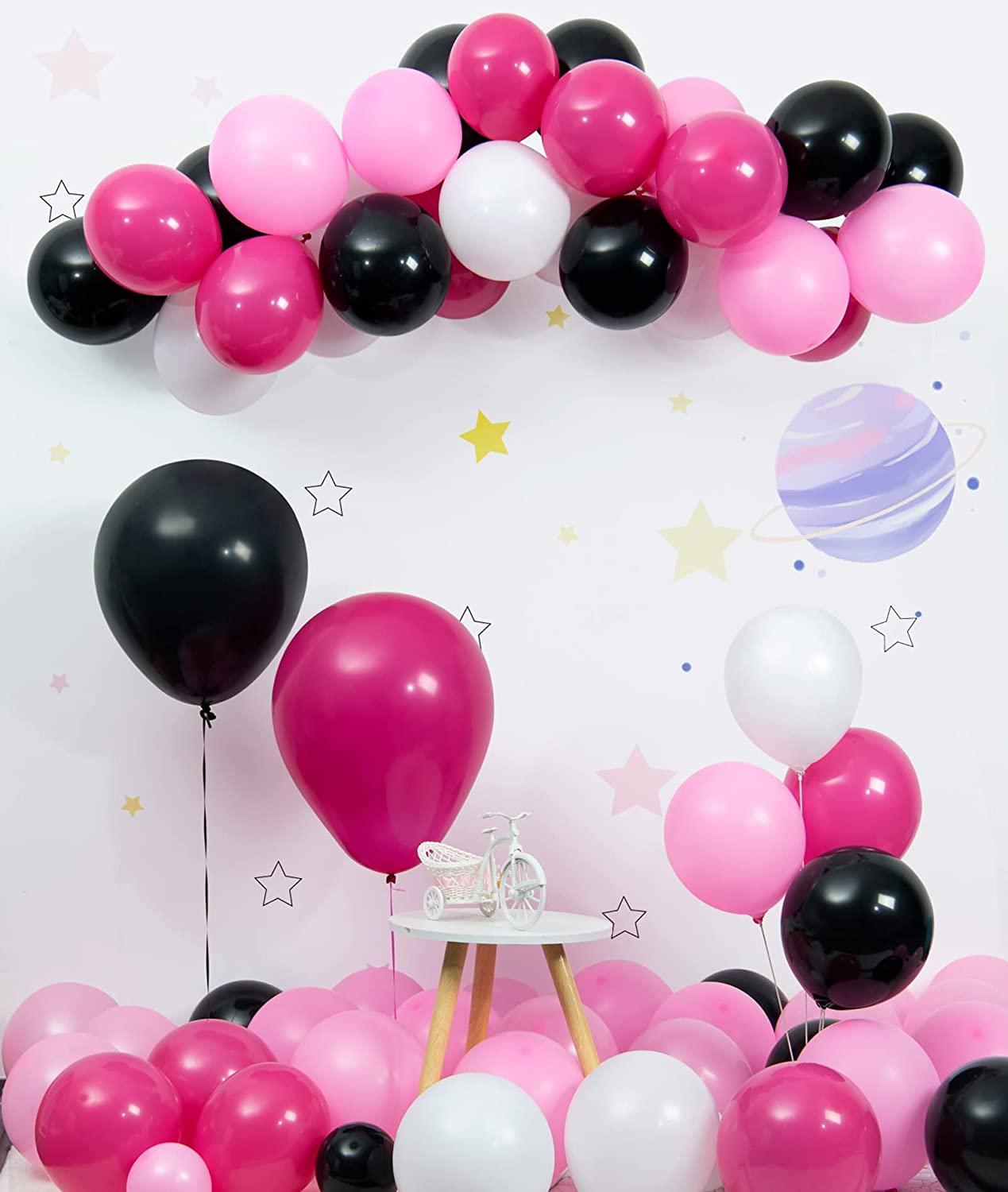 100Pcs 18"+12"+10"+5" Ballons Balloon Arch Kit as Birthday Party Balloons Gender Reveal Balloons Baby Shower Balloons Wedding Anniversary - If you say i do