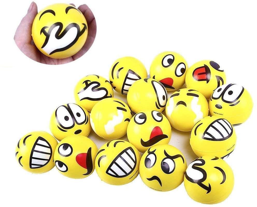 Face Stress Balls,10 Pcs Face Squeeze Balls for Hand Wrist Finger Exercise Stress Relief Therapy Squeeze - If you say i do