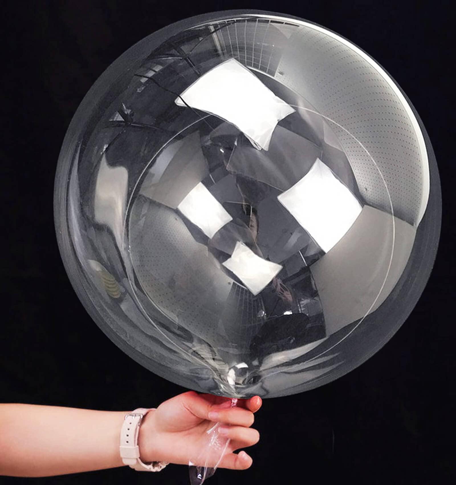 Wholesale Clear Bobo Balloons Transparent Bubble Balloon for Light Up Led  Balloons