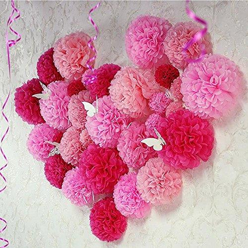 33 Colors Paper Flower Handmade Wedding Birthday Christmas - Temu