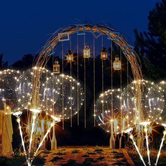 Reusable LED Balloons for Home Wedding Party Decorations