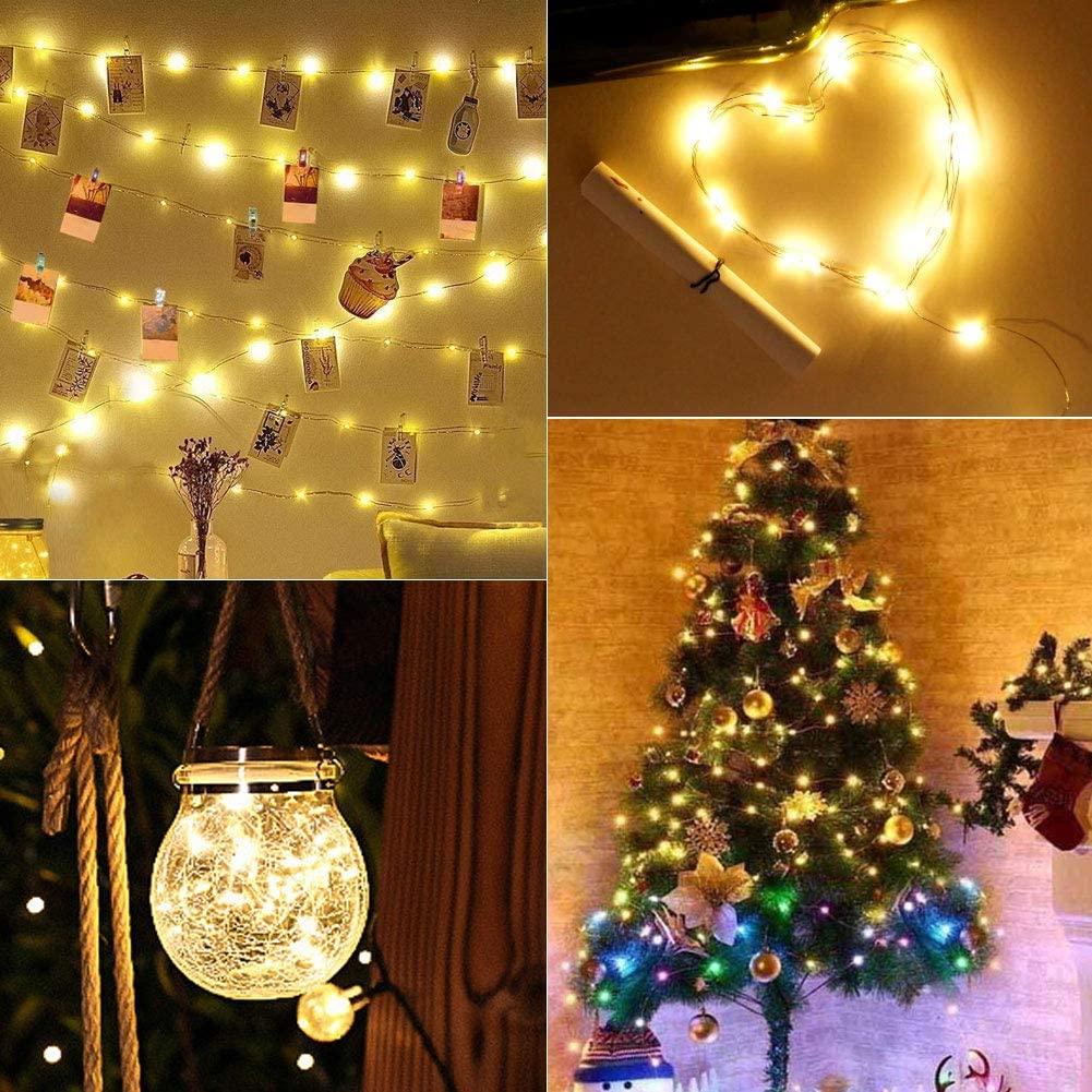 Fairy Lights for Bedroom String Lights 33 Ft 16 Colors Changing String Lights with 8 Lighting Modes Remote Control Waterproof Rope Light - If you say i do