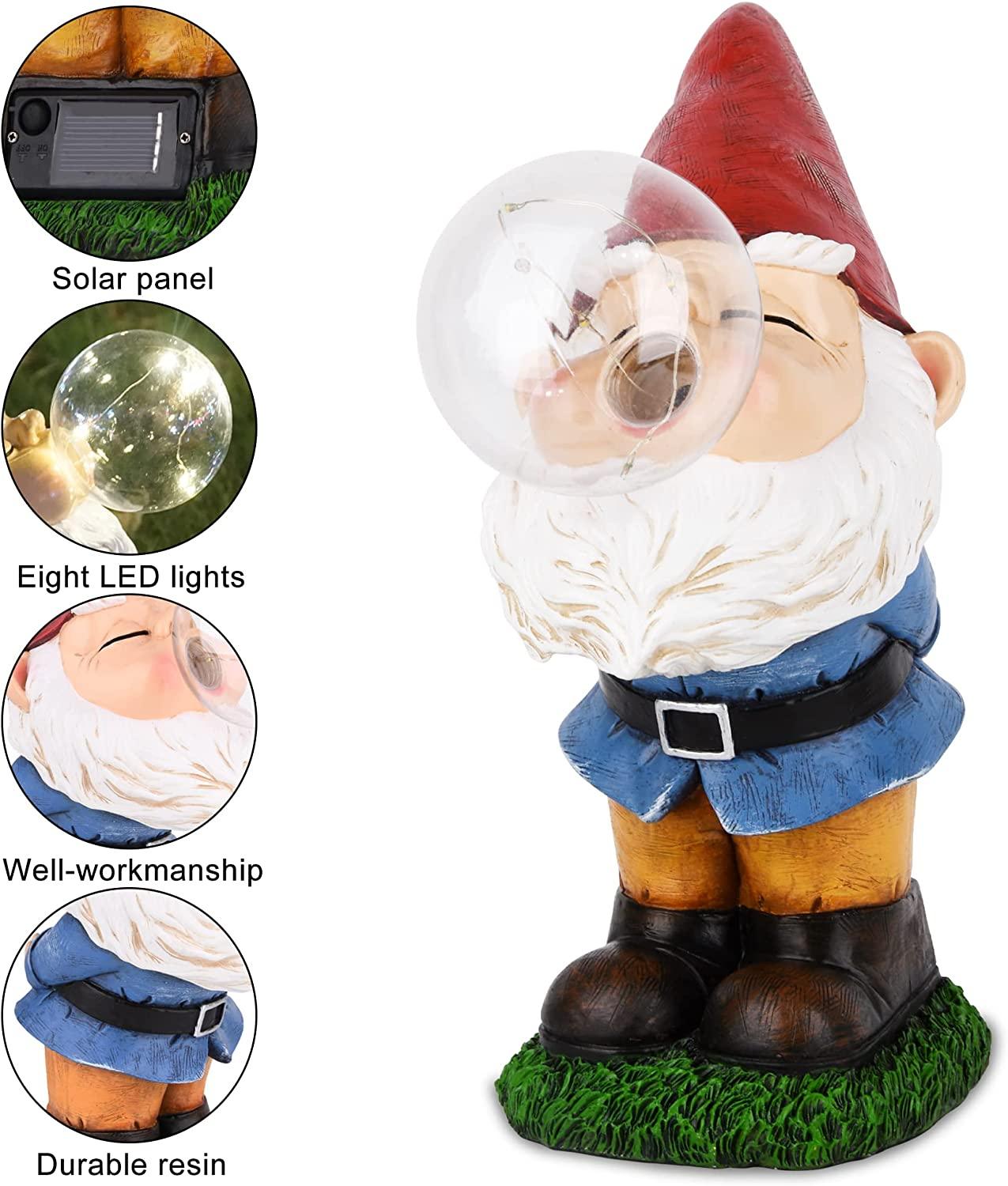 Garden Gnomes Decor Statues - Gnomes Garden Decorations Funny Statues Outdoor - If you say i do