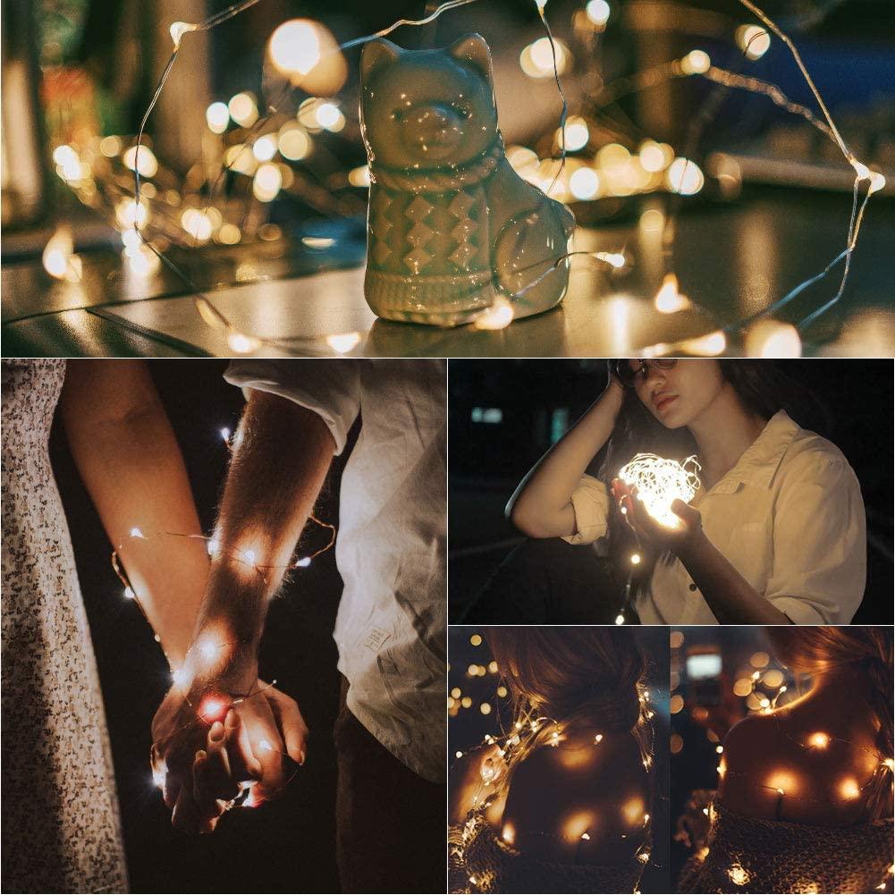 Fairy Lights for Bedroom String Lights 33 Ft 16 Colors Changing String Lights with 8 Lighting Modes Remote Control Waterproof Rope Light - If you say i do