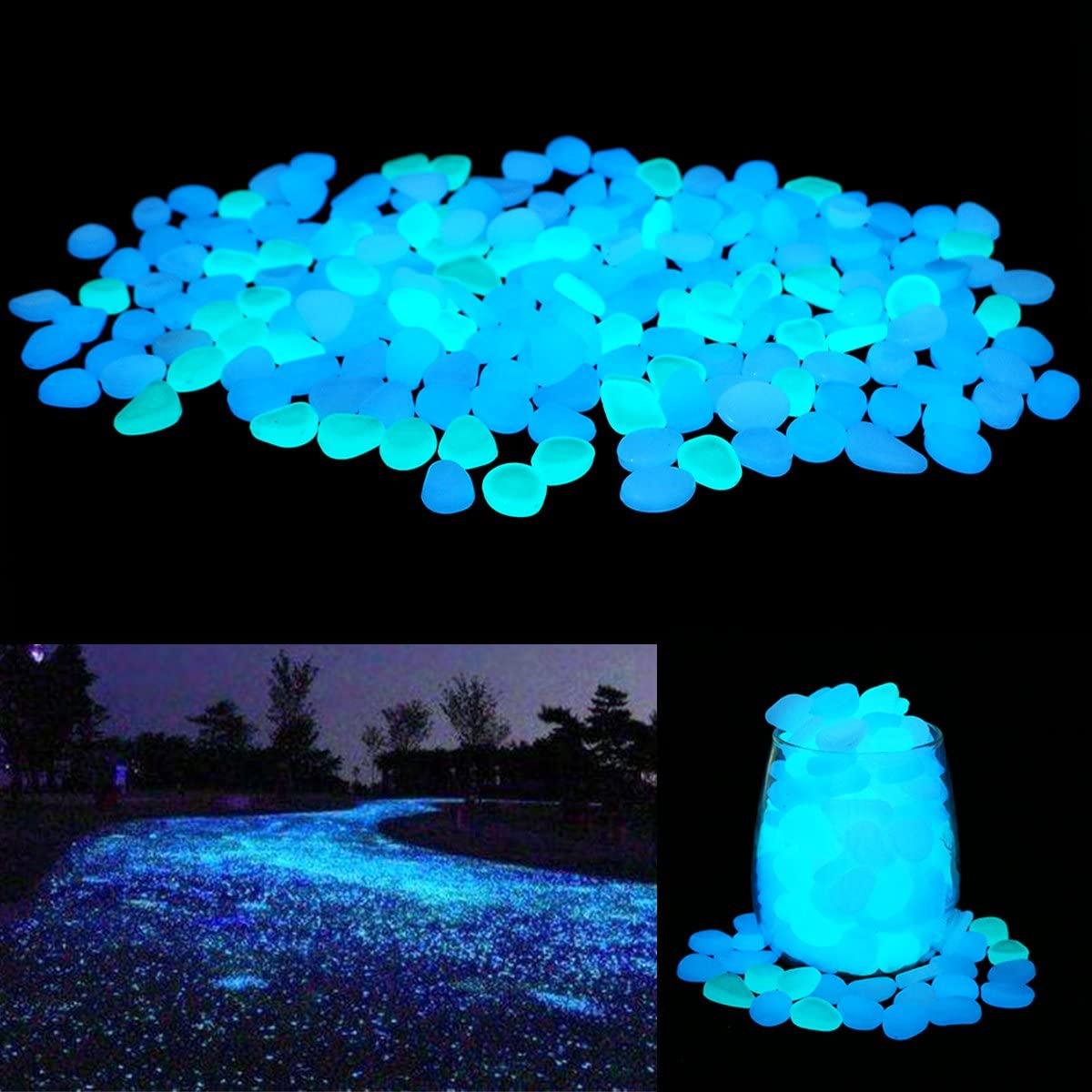 Glow in the Dark Garden Pebbles Glow Stones Rocks for Walkways - If you say i do