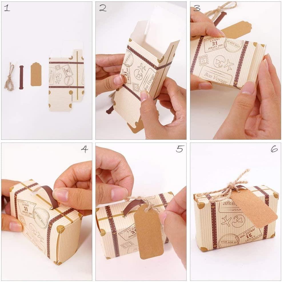 Wedding Candy Box, 50pcs Gift Box, Chocolate Gift Box, Small