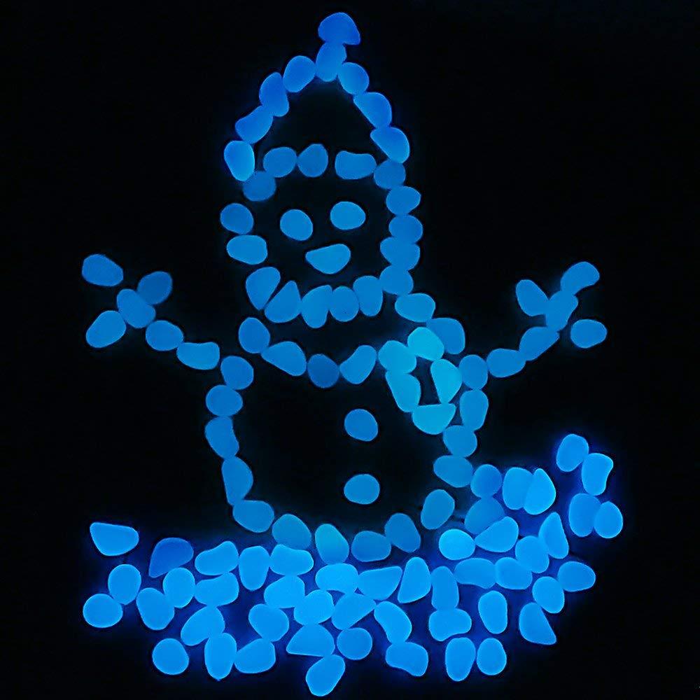 Glow in the Dark Garden Pebbles Glow Stones Rocks for Walkways - If you say i do