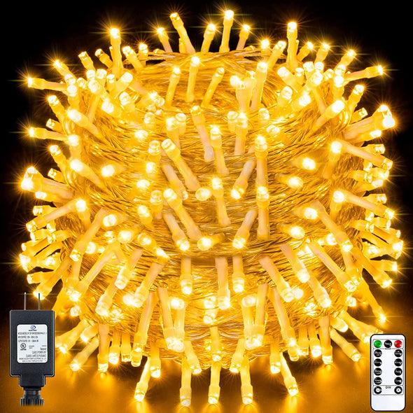 Outdoor String Lights 800LED/330FT with Remote for Wedding and Christmas - If you say i do